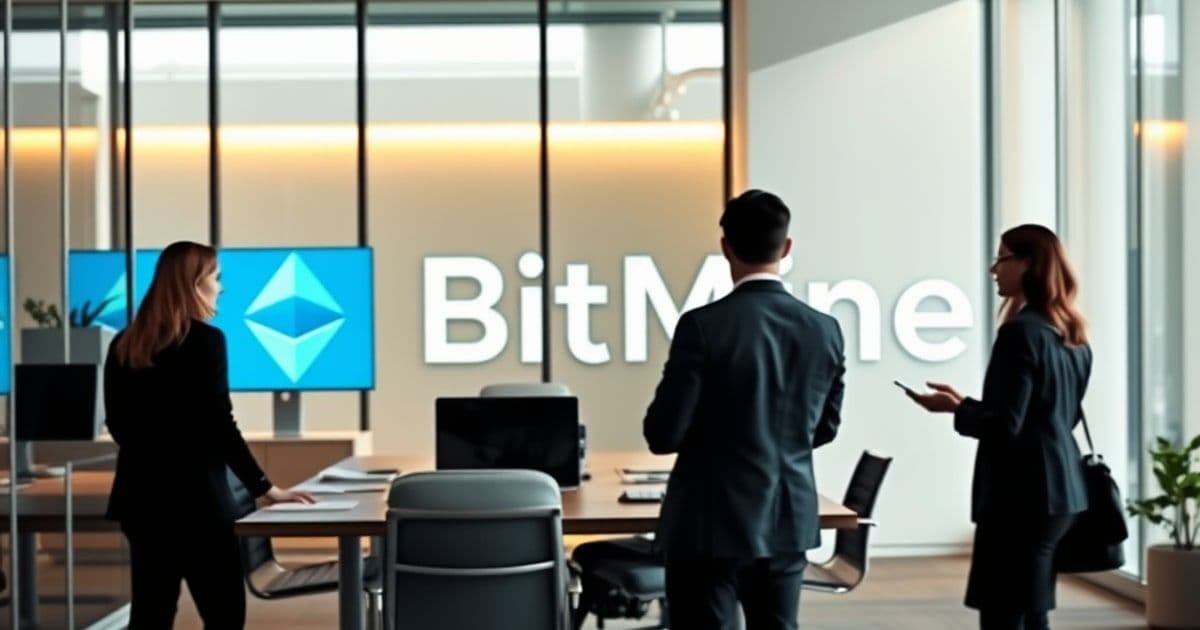 BitMine Lifts Ethereum Treasury to 4.8 Million ETH as Rival Corporate Buyers Pull Back